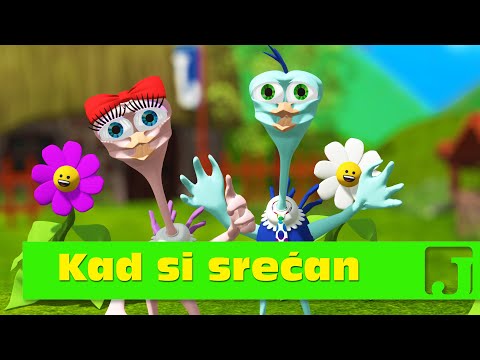 Kad si srećan 3D | If You Are Happy | Dečije pesme | Jaccoled