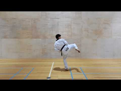 How to do a spinning roundhouse kick (Tornado Kick)