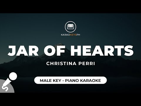 Jar of Hearts - Christina Perri (Male Key - Piano Karaoke)
