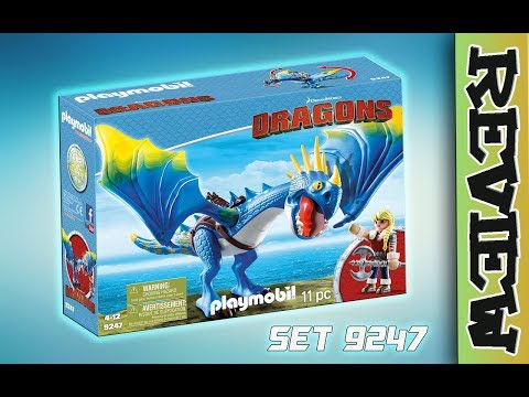 Playmobil Dragons   SET 9247  Astrid mit Sturmpfeil