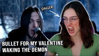 They Were Literal! | Bullet For My Valentine - Waking The Demon | Singer Reacts |