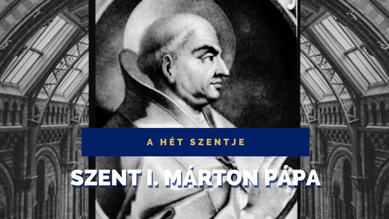 Szent I. Márton pápa