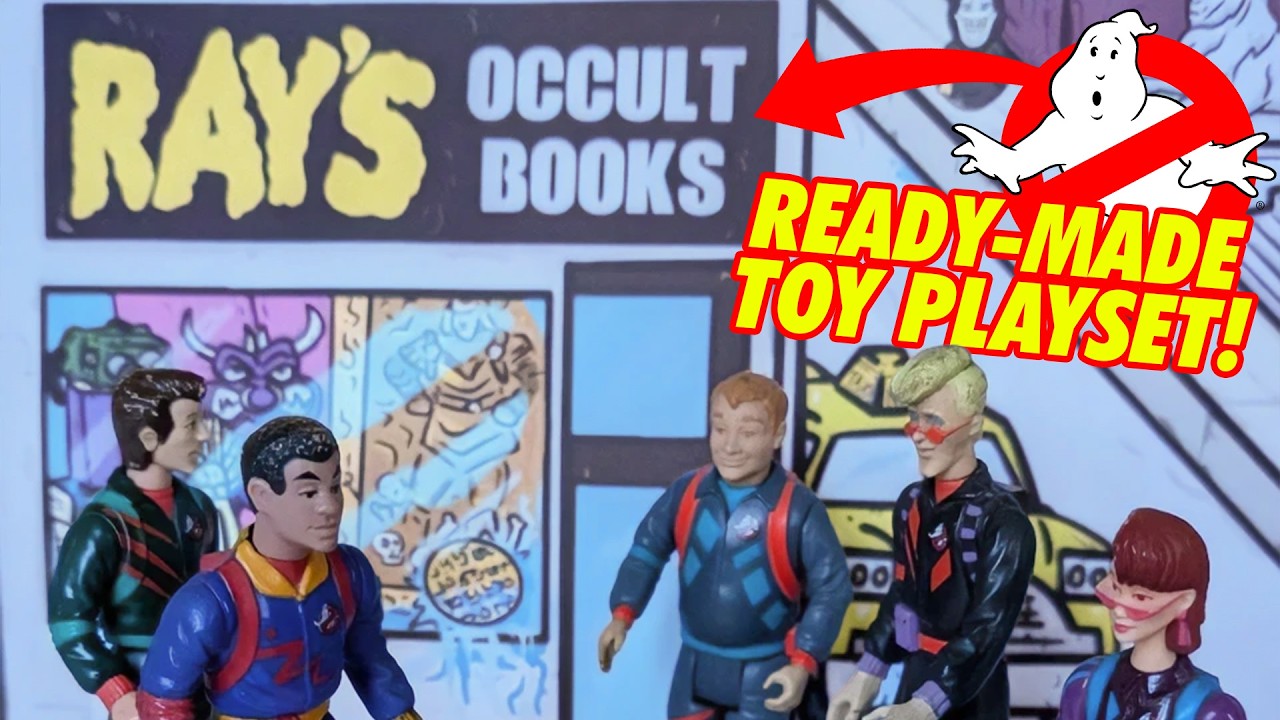 This Ghostbusters Display Turns Any Surface Into a Playset