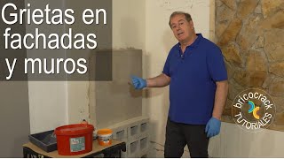 Reparar grietas en fachadas y muros exteriores (Bricocrack)