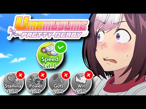 Can You Beat Uma Musume By Only Upgrading Speed!?