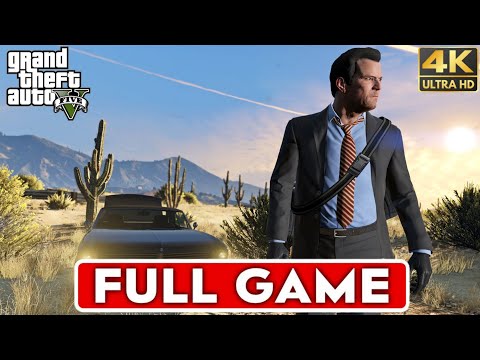 GTA 5 4K Ultra Graphics Gameplay Walkthrough FULL GAME Part 9 [4K 60FPS] - No Commentary