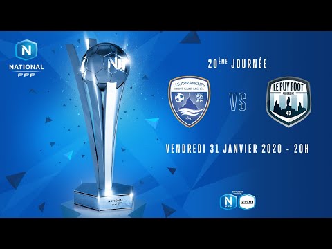 20e journée : Avranches - Le Puy Foot I National FFF 2019-2020