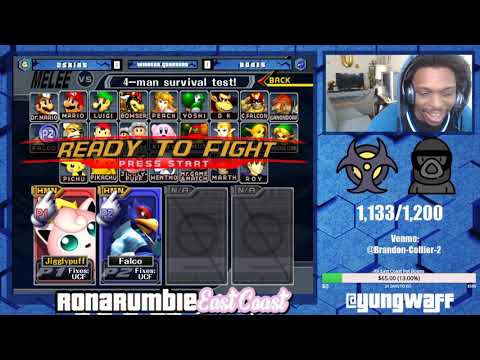 Rona Rumble: East Coast 2 | Winner's Quarters | 2Saint (Puff) vs Bones (Falco)
