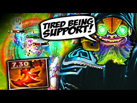 YOU STILL PICKING TINKER AS SUPPORT? NAAHH STOP DOING THAT!! | DOTA 2 7.30 UPDATE | TINKER GAMEPLAY
