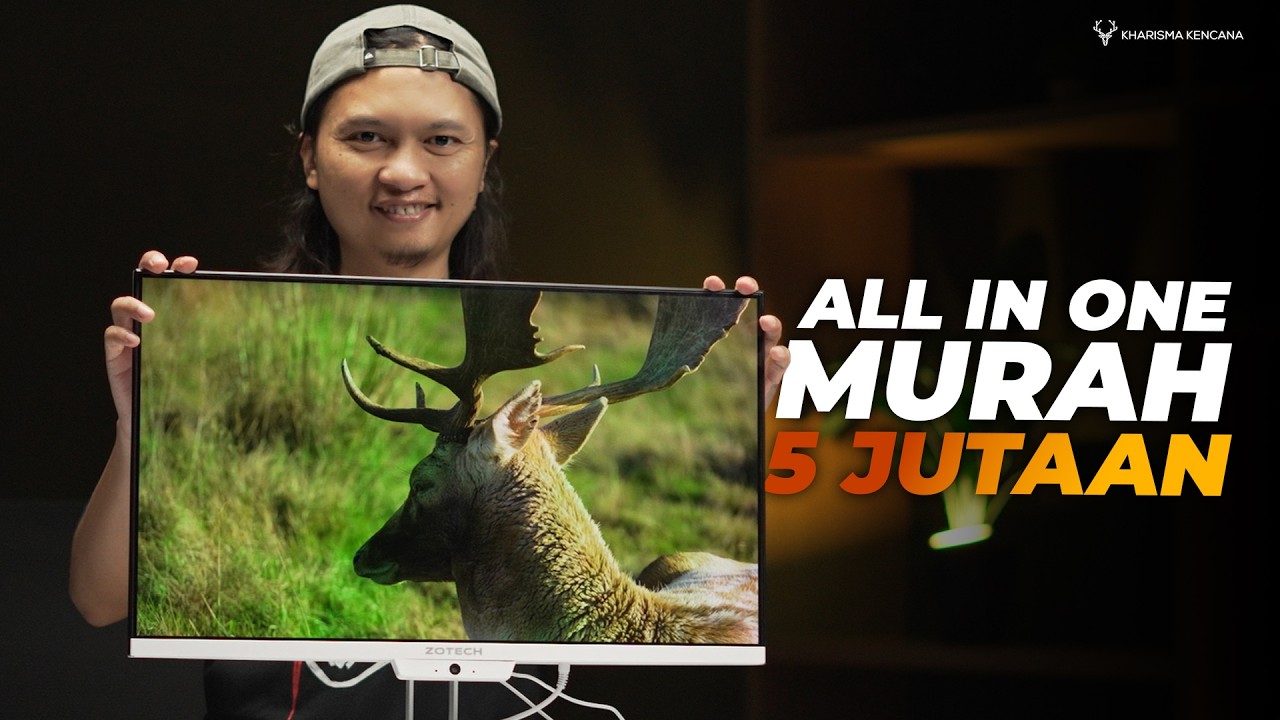ZOTECH ALL IN ONE PC K5-F | ALL IN ONE MURAHH CUMA 5 JUTAAN!! LAYAR 100% sRGB