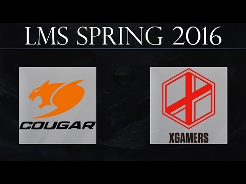 [H/L] CGE vs XG G2 | COUGAR E-Sport vs eXtreme Gamers Game 2 (22.01.2016) | LMS Spring 2016