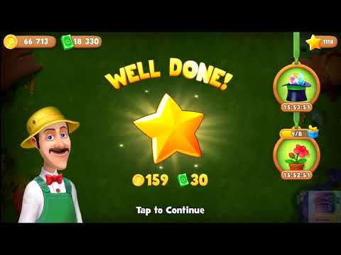 Gardenscapes Super Hard Level 4375