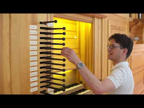 Demo of the Thuringian-style Bach Organ in Budapest, Hungary | Aeris Orgona