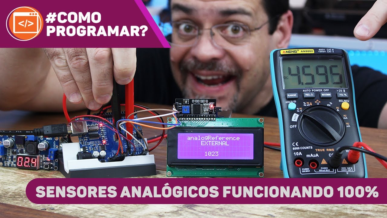 analogReference ( ) no Arduino? : Faz toda Diferença no Sensor Analógico! #ComoProgramar