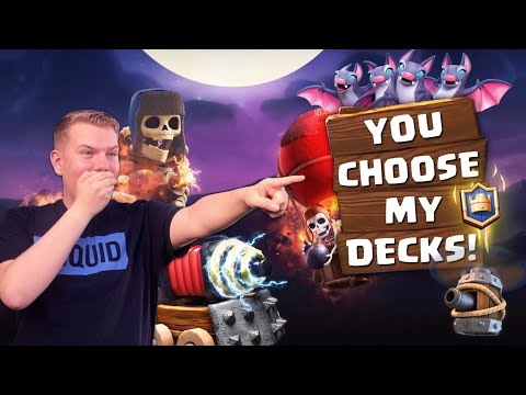 CRAZY DECKS! Subscribers' Decks Challenge! LIVE Grand Challenge Gameplay - Clash Royale