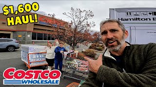 BIGGEST Costco Haul EVER + Guess Who Needs Glasses?! | $1,600 Alaska Stock-Up & Viewer Mail