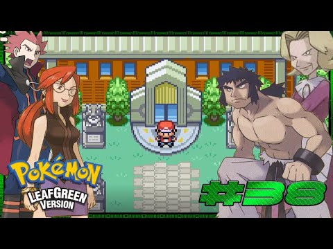 Pokemon Leaf Green Walkthrough Part 38: Draven vs Elite Four!