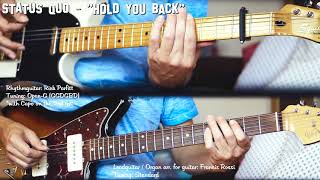 STATUS QUO - &quot;Hold You Back&quot; for Lead- &amp; Rhythm-Guitar (Francis Rossi, Rick Parfitt) Cover