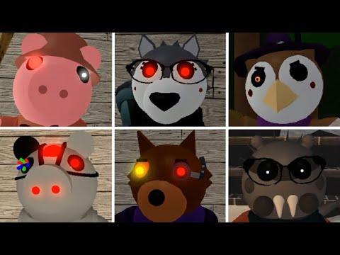 Piggy: Custom Skin Remodles - All Jumpscares (Game created by: LogIsADev)