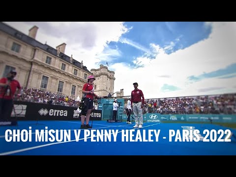 Choi Misun v Penny Healey  –  Paris 2022