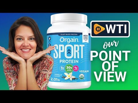 Orgain Organic Vanilla Protein Powder - WTI product video review