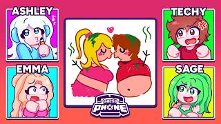 Gartic Phone Fun with Techy Crew — Full Transcript & Summary
