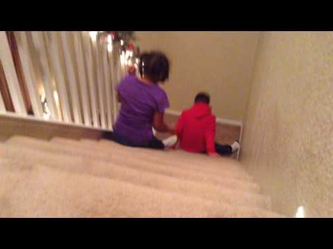 Falling down stairs Challenge