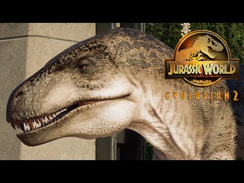 Acrocanthosaurus vs Carcharodontosaurus, Giganotosaurus, T-Rex & Spinosaurus - JWE 2 (4K 60FPS)