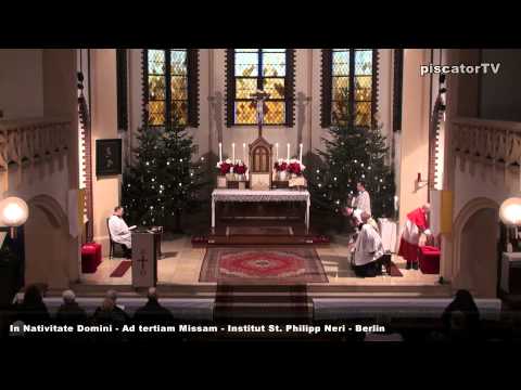 In Nativitate Domini Ad tertiam Missam 03 Gloria - Traditional Latin Mass