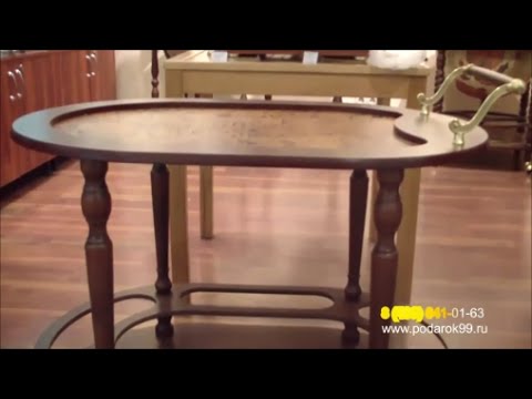 Журнальный столик на колесиках