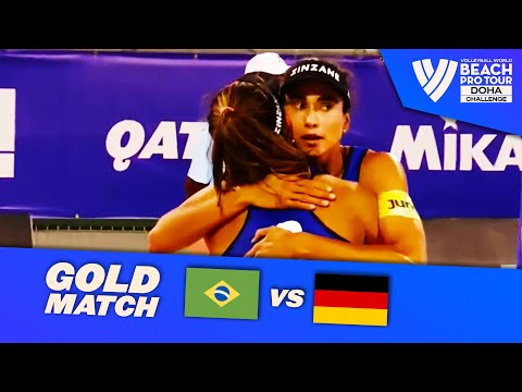Barbara/Carol vs. Laboureur/Schulz - Gold Highlights of Doha 2022 #BeachProTour