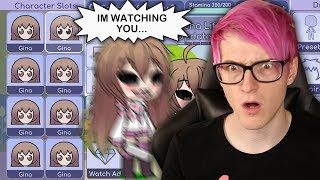 GINA IS WATCHING  CREEPY Gacha life glitch