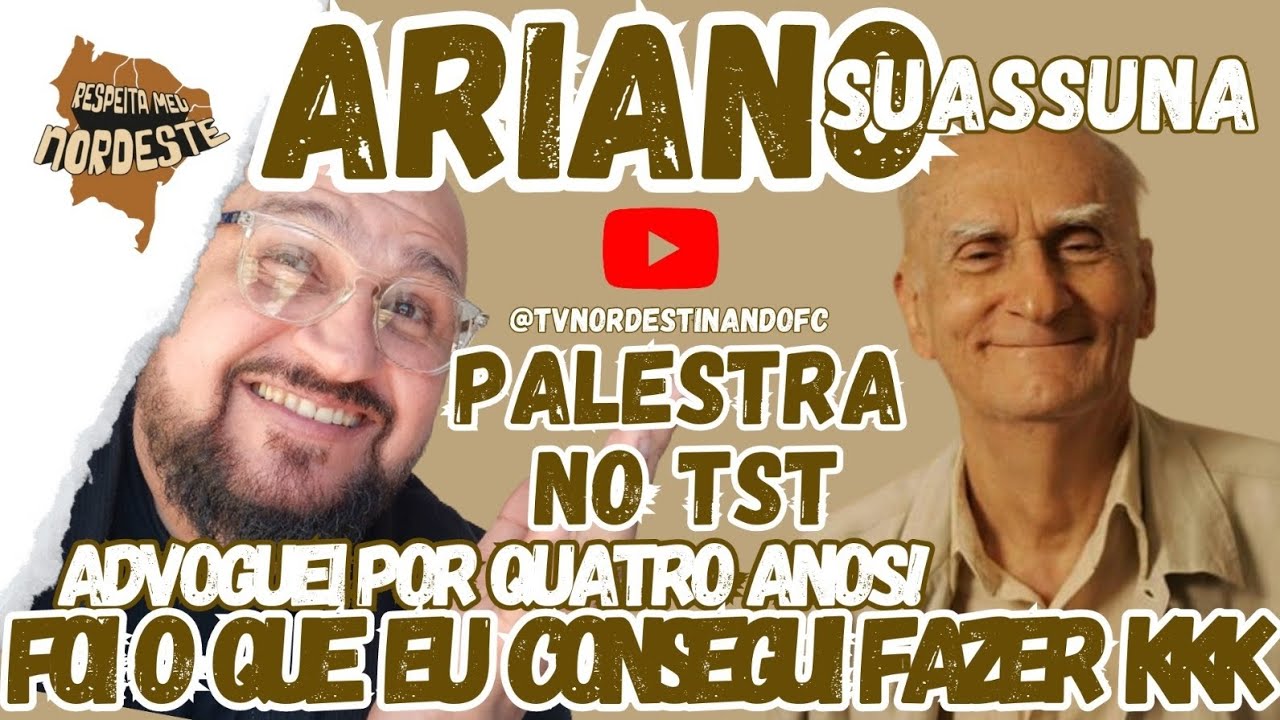 ARIANO SUASSUNA CAUSOS E CONTOS🤣EU JÁ FUI ADVOGADO🥸