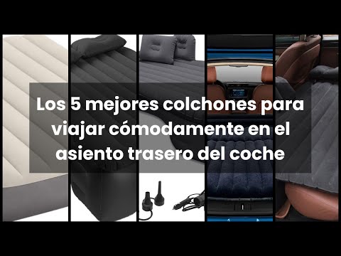 COLCHON COCHE ASIENTOS TRASEROS