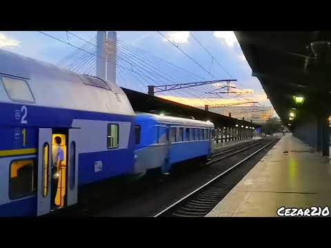 Malaxa 779 părăsind Gara de Nord atașată la R8024