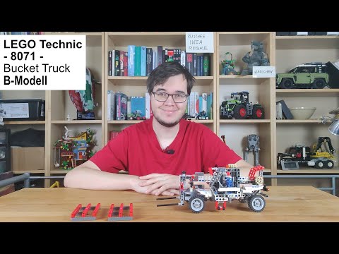 Guckt mal, ein richtiges B-Modell! - LEGO Technic 8071 Bucket Truck B-Modell