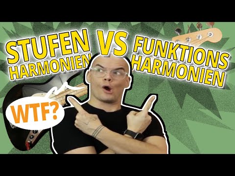Stufenharmonik vs Funktionsharmonik - E-Bass Musiktheorie