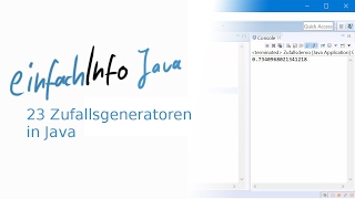 23 Zufallsgeneratoren in Java