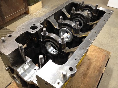 Caterpillar D2 #5J1113 Diesel Engine Assembly Ep.8: Main Bearings, Cosmoline, & Coincidences