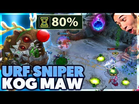 .2 SECOND ULTI COOLDOWN | LONG RANGE ONE SHOTS | ARTILLERY URF KOGMAW - BunnyFuFuu