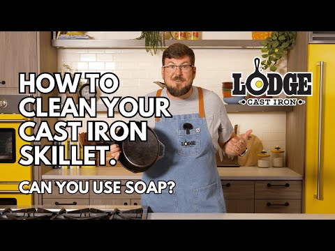 How to Clean Your Cast Iron Skillet.
