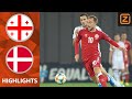 PIJNLIJKE wedstrijd voor DENEMARKEN | Samenvatting Georgië vs Denemarken | Kwalificatie EK 2020