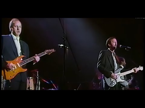 Forever man - Eric Clapton feat. Mark Knopfler - 03-02-1989 - Royal Alber Hall -  London UK