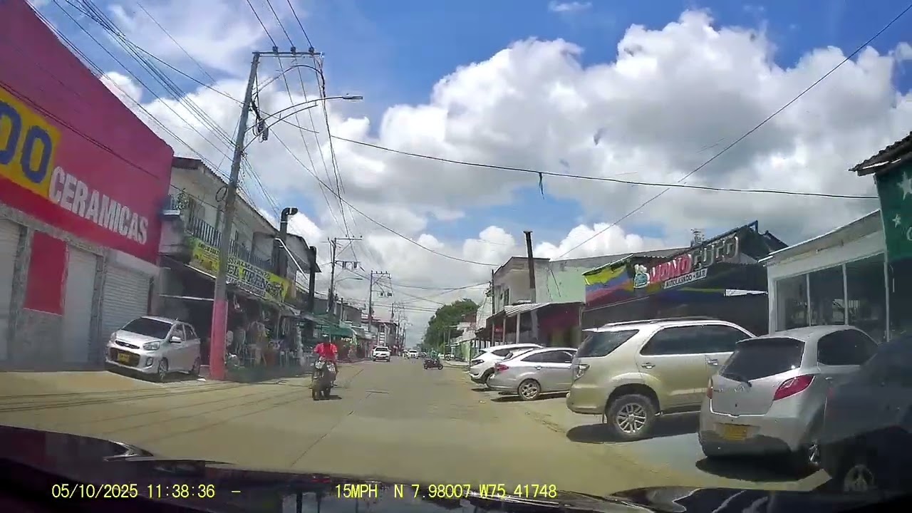 Paseando por calles de Montelibano “capital del níquel”, Córdoba, Colombia, 2.