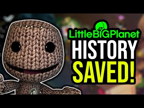 LittleBigPlanet History is SAVED! | Over 10 Million LBP Levels Archived