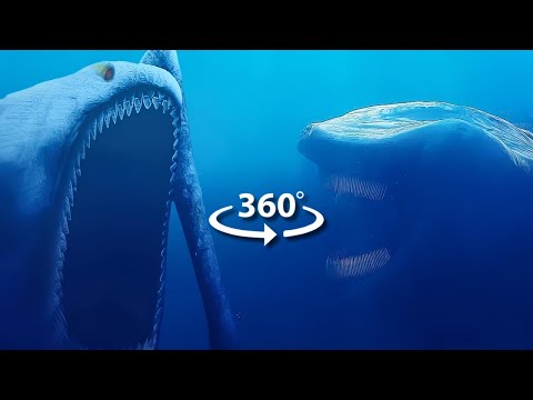 360° VR El Gran Maja vs SEA EATER | Who Would Win?!