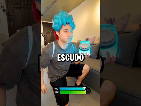 I tried the Fortnite shield!😰 #oniichan #comedy #iamotaku #otakulife #gamer #fortnite #recipes