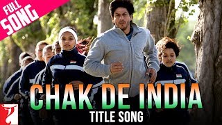 Chak De India - Title Song | Shah Rukh Khan | Sukhvinder Singh | Salim | Marianne D&#39;Cruz