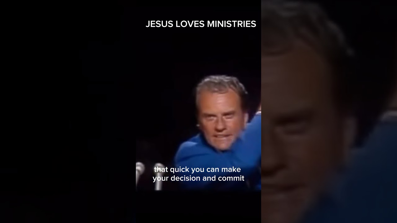 CHOOSE TO STAND WITH GOD#blessings #billygraham#propheticword#powerful #powerofgod#christianworship