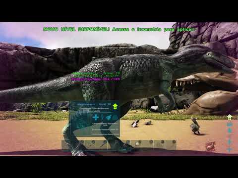 ARK: Survival Evolved domando megalossauro